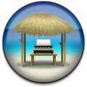 Novel Writer Hut Icon